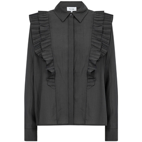 Levete Room LR-KARLINA 1 Skjorte, Black Oyster